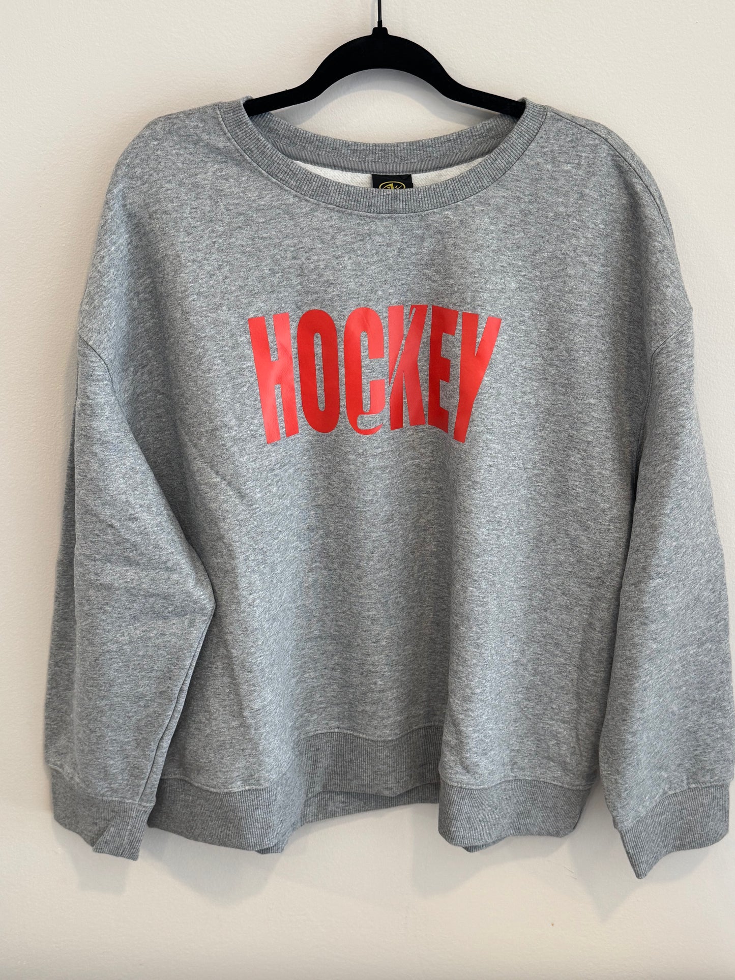 Hockey Stick Cut Out Sweatshirt