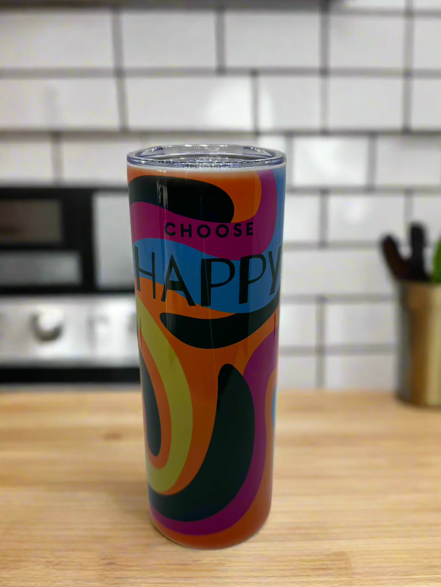 Choose Happy Tumbler