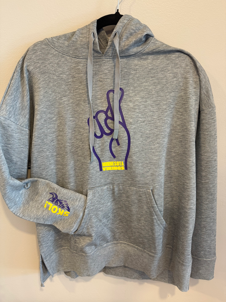 Cross Your Fingers Vikings Shirt