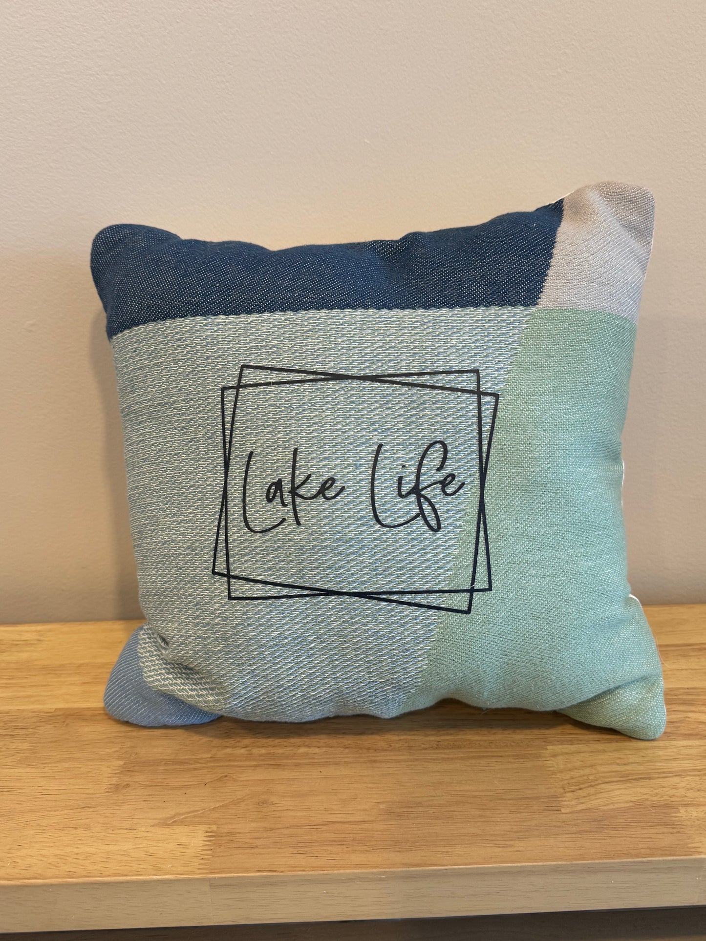 Lake Life Frame Pillow