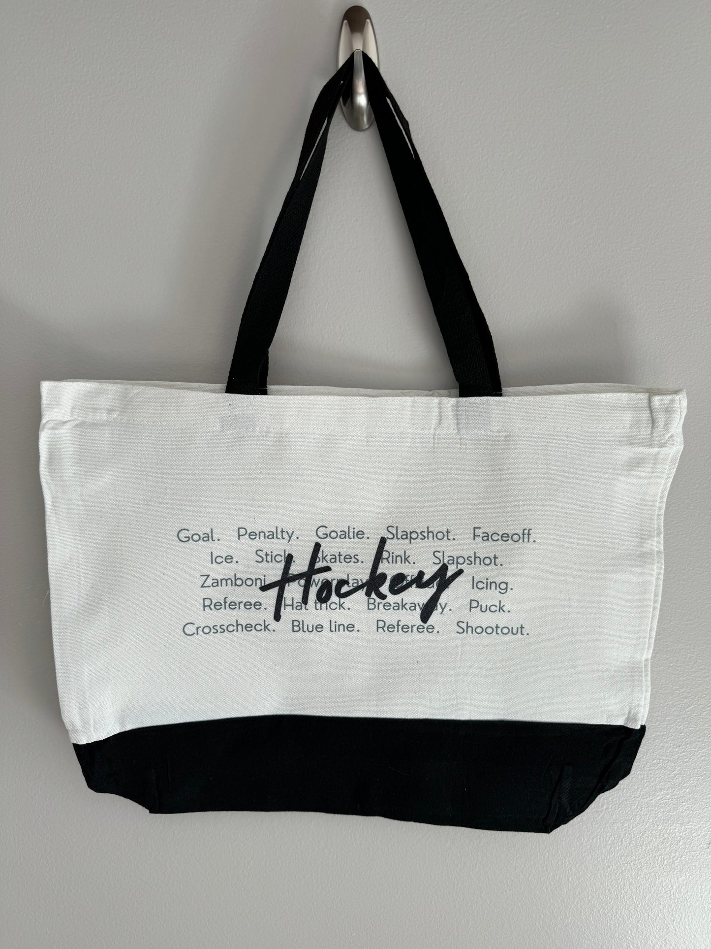 Hockey Tote Bag