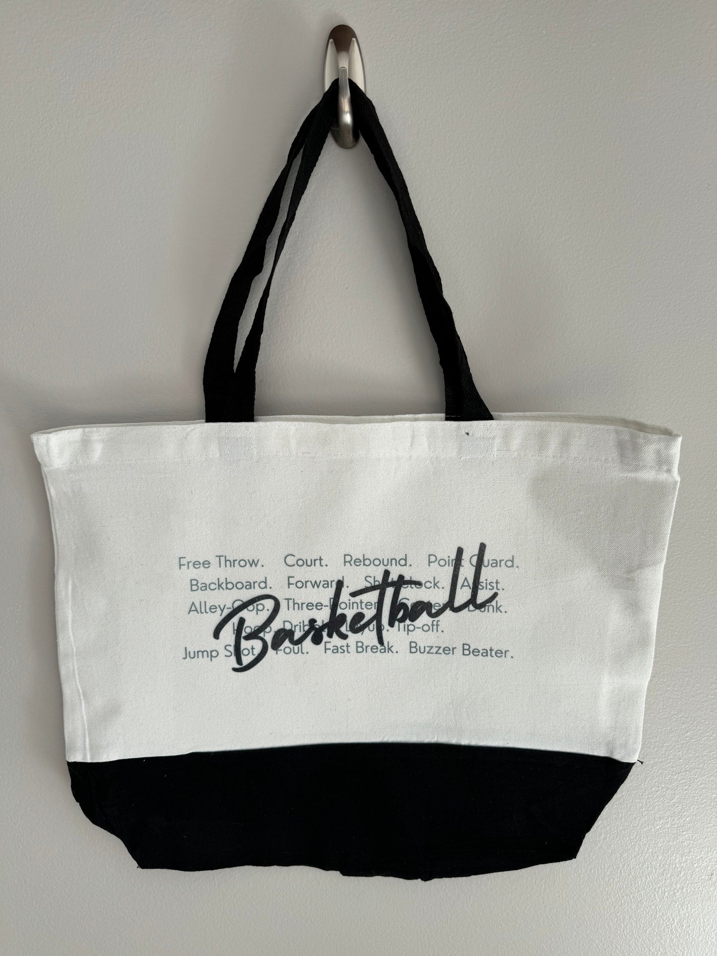 Basketball Tote Bag