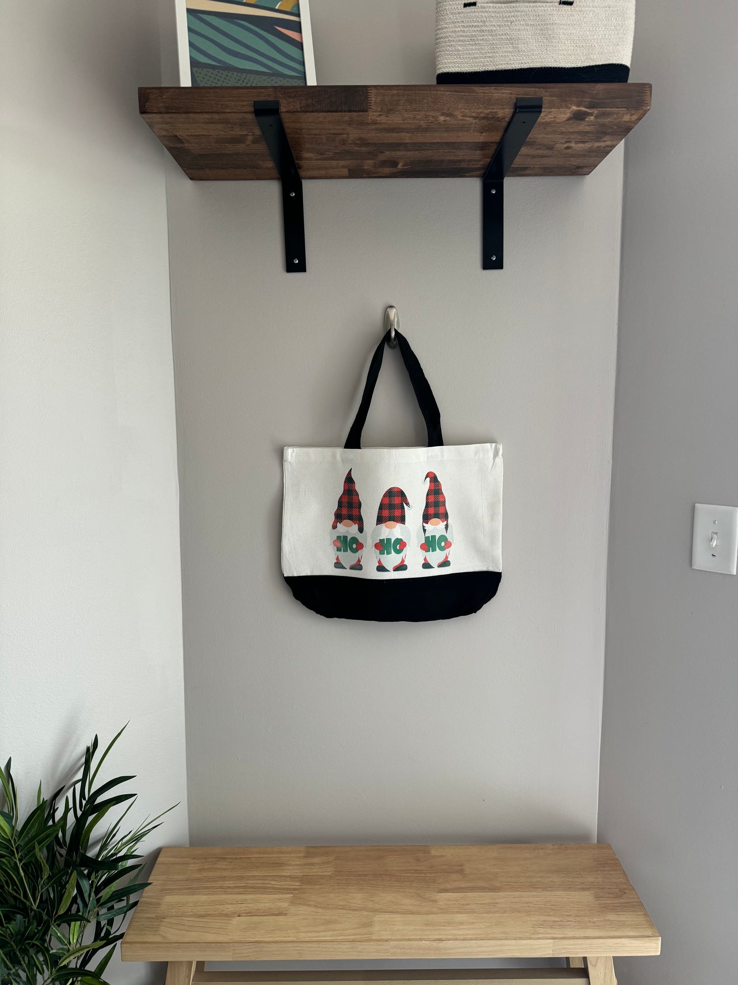 3 Gnomies Christmas Tote