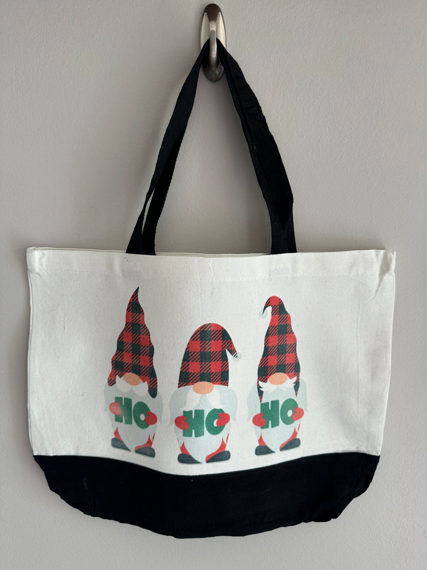 3 Gnomies Christmas Tote